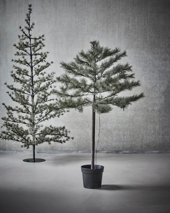 Weihnachtsbaum mit LED-Lichtern, HDPeuce, Natur