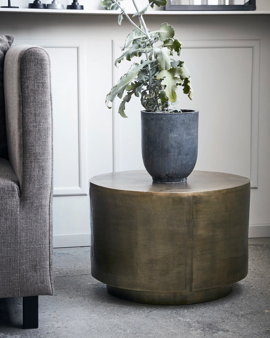 Side table, HDRota, Antique brass