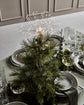 Top star w. LED, HDGlow, Silber-Finish