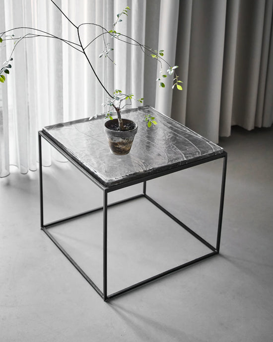 Side table, HDStak, Clear