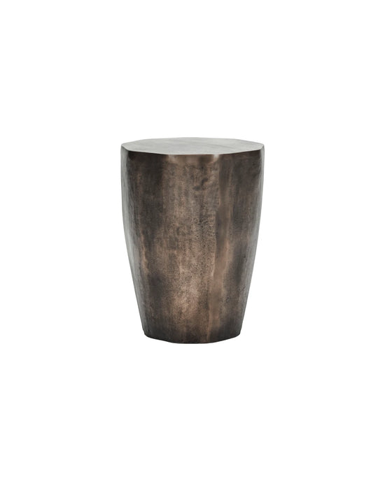 Side table, HDMeta, Antique brass finish
