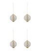 Weihnachtsschmuck, HDAlsta, Off-White, Gold