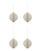 Weihnachtsschmuck, HDAlsta, Off-White, Gold