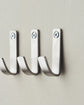 Hooks, MKHang, Brushed silver finish