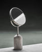 Dobbeltsidet spejl, MKMarble, Beige