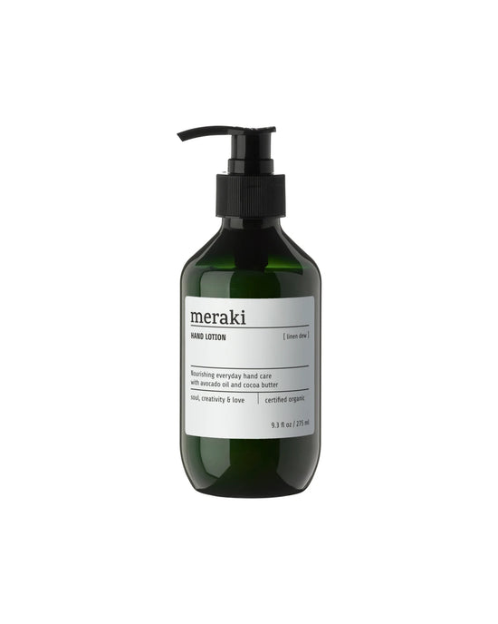 Hand lotion, Linen dew