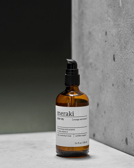 Body oil, Orange & herbs