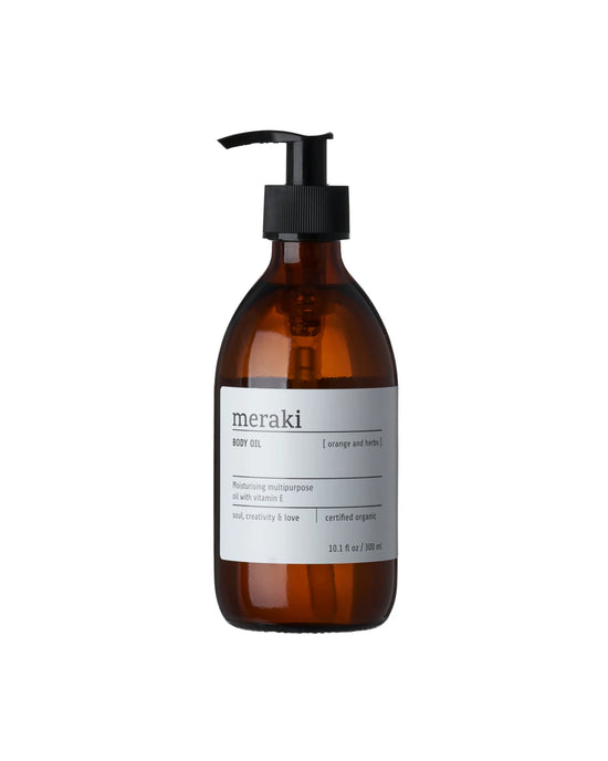 Body oil, Orange & herbs