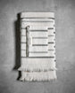 Handtuch, MKTrue, Off-White;Schwarz