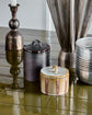 Storage boxes, HDTallic, Black, Brown, Sand
