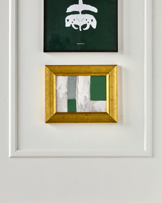 Wandobjekt, HDEmerald, Beige;Grün
