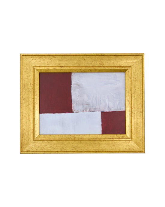 Wandobjekt, HDRuby, Rot;Beige