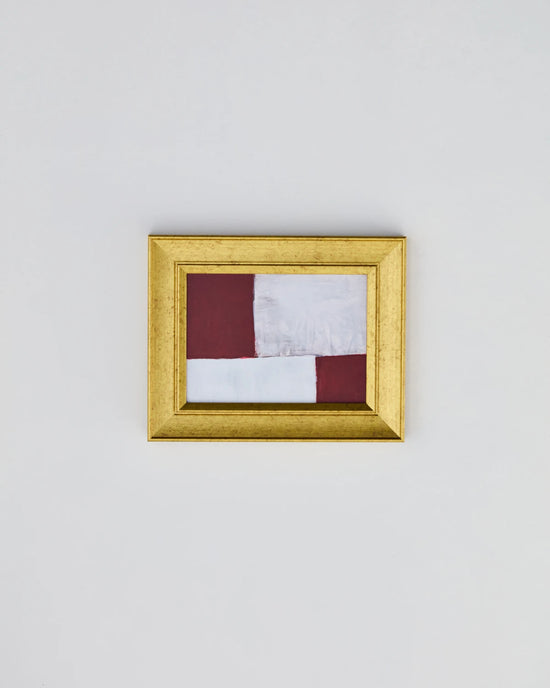Wandobjekt, HDRuby, Rot;Beige