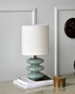 Tischleuchte, HDStep, S, Hellblau;Off-White