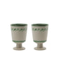 Tasse, HDDiva, Off-White;Grün
