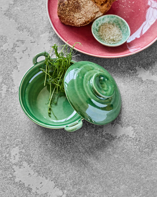 Jar w. lid, HDDiva, Green