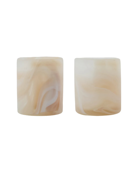 Tealight holder, HDKae, Beige