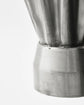 Vase, HDFlood, Børstet sølvfinish