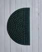 Fußmatte, HDEntry, Half Round, Grün