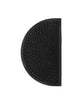Fußmatte, HDEntry, Half Round, Schwarz