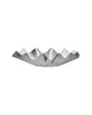 Bowl, HDFlood, Brushed silver finish