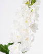 Artificial flower, HDDelphinium, Hvid