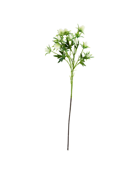 Artificial flower, HDEryngium, Hvid