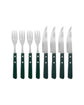 Steak knife & fork set, NVTool, Green