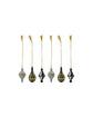 Weihnachtsschmuck, HDStero, Schwarz, Weiß, Gold, Blau, Grün