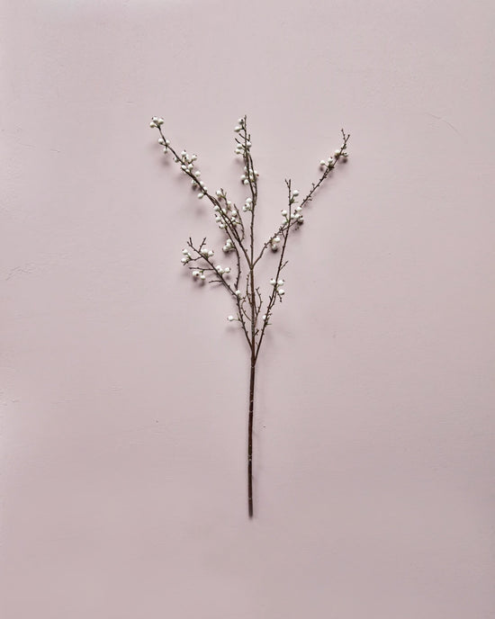 Artificial branch, HDDecor, Weiß