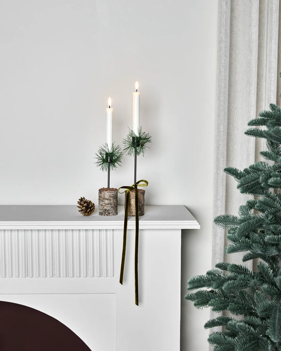 Kerzenständer, HDKings, Schwarz, Braun