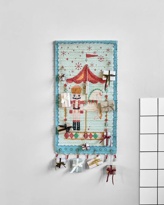 Christmas calender, HDHorse, Green, Brown, Burned red