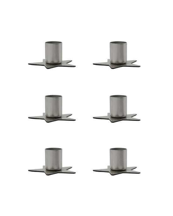 Candle holder, HDStage, Silver finish