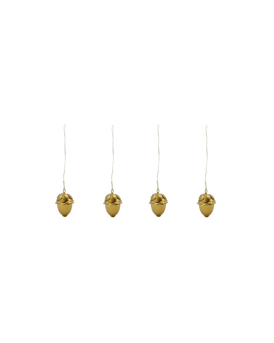 Weihnachtsschmuck, HDAcorn, Gold