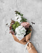 Artificial bouquet, HDWild cream, Multi