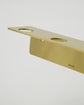 Flaskeholder med 3 huller, MK, Børstet messing finish