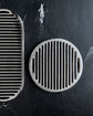 Trivet, HDEsme, Brushed silver finish