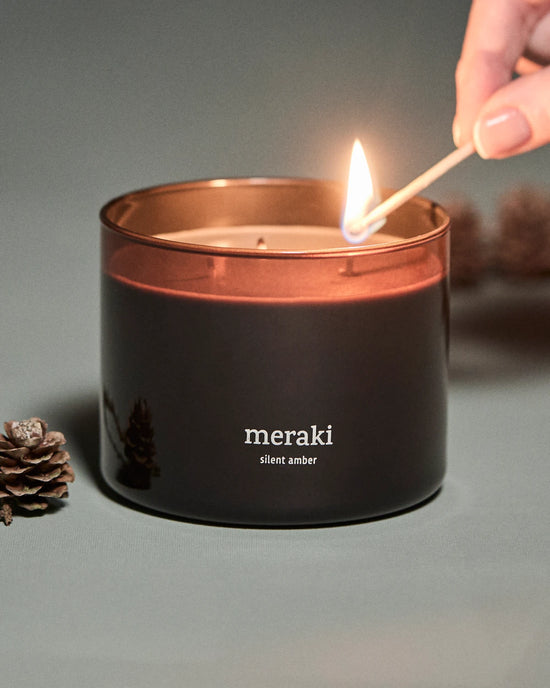 Scented candleCH, Silent Amber, 340 g