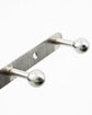 Knagerække, HDBall, Silver finish