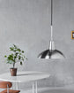 Lampe, HDDesk, Gebürstetes Silber-Finish