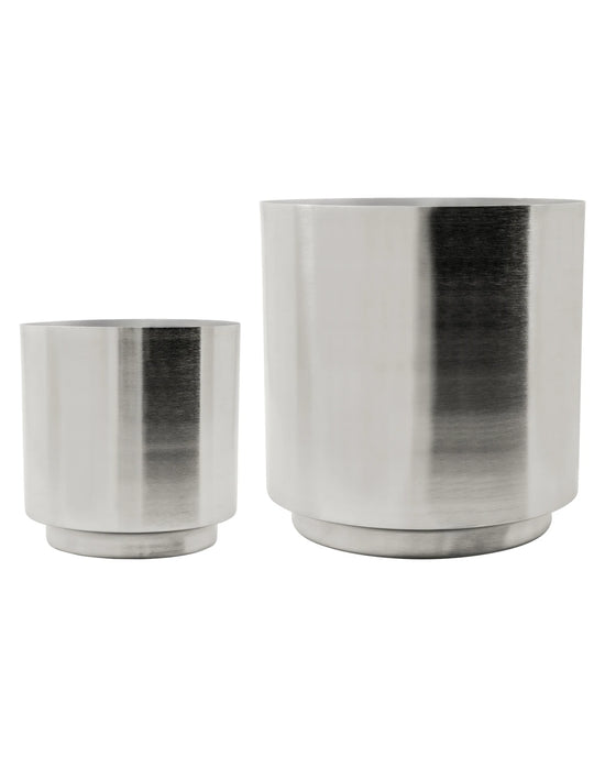 Urtepotte, HDBailey, Silver finish
