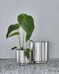 Blumentopf, HDBailey, Silber-Finish