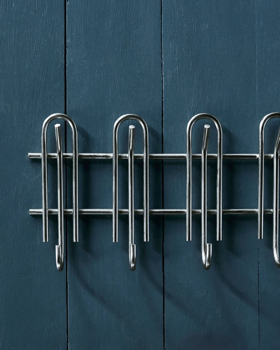 Knagerække, HDCleo, Silver finish