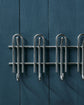 Knagerække, HDCleo, Silver finish