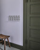 Knagerække, HDCleo, Silver finish