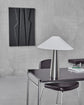 Bordlampe, HDSoffi, Brushed silver, Off-white