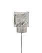 Wandleuchte, HDType, Gebürstetes Silber