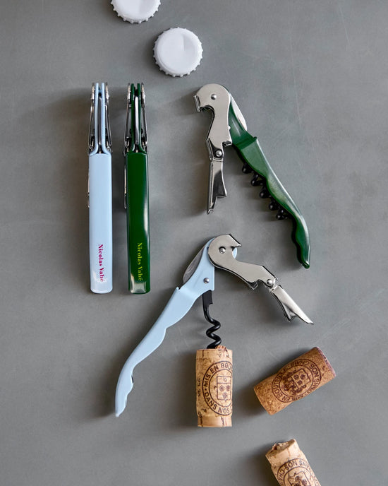 Flaskeåbner, NVOpener, Green, Light blue