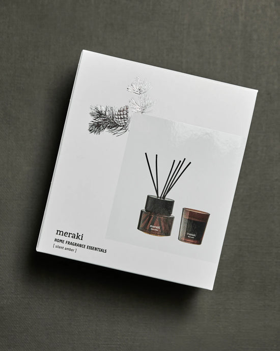 Gift boxCH, Silent Amber, Home fragrance essentials, 100|60 ml|g